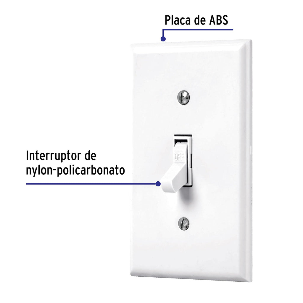 PLACA ARMADA INTERRUPTOR, STANDARD 45952 *