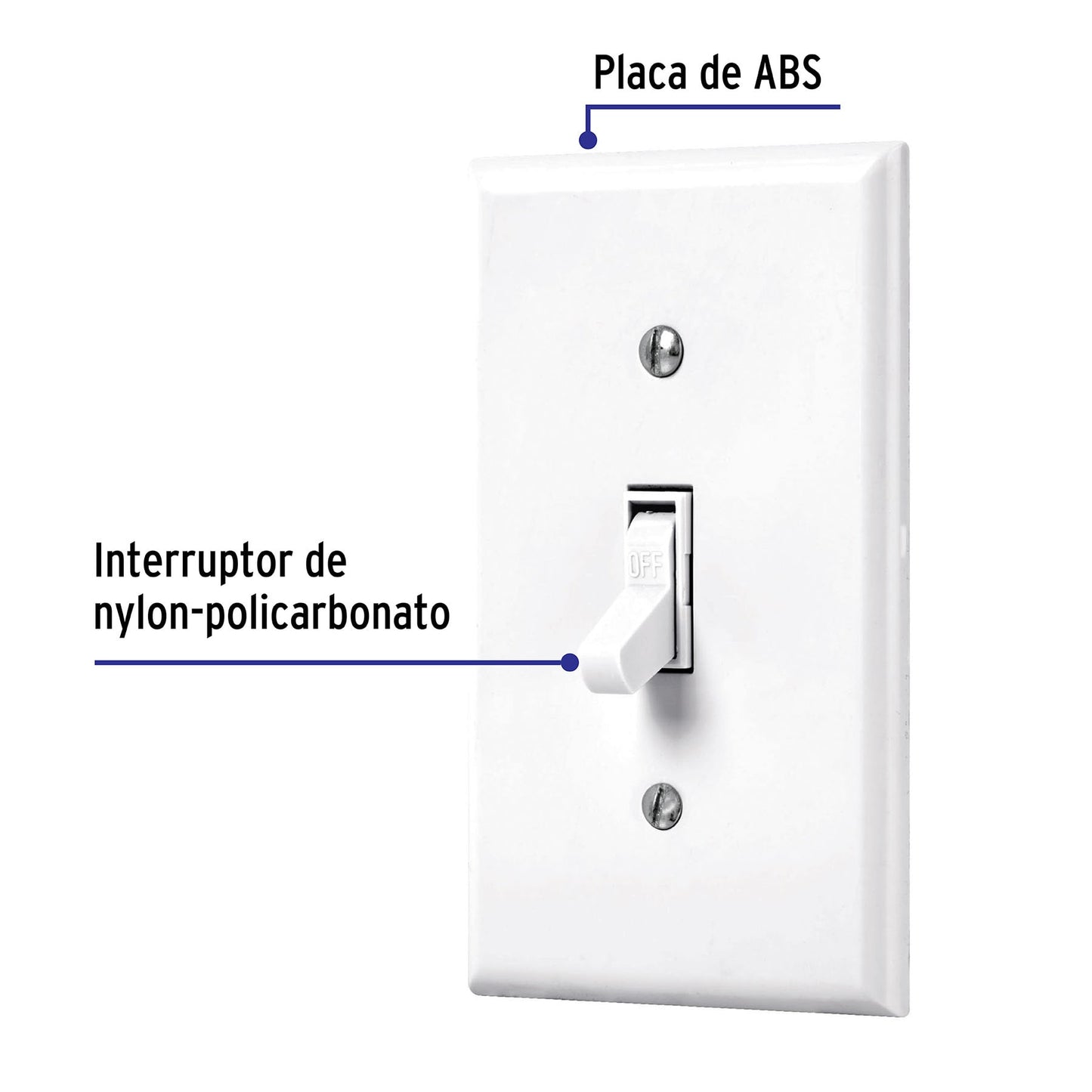 PLACA ARMADA INTERRUPTOR, STANDARD 45952 *