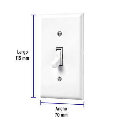 PLACA ARMADA INTERRUPTOR, STANDARD 45952 *