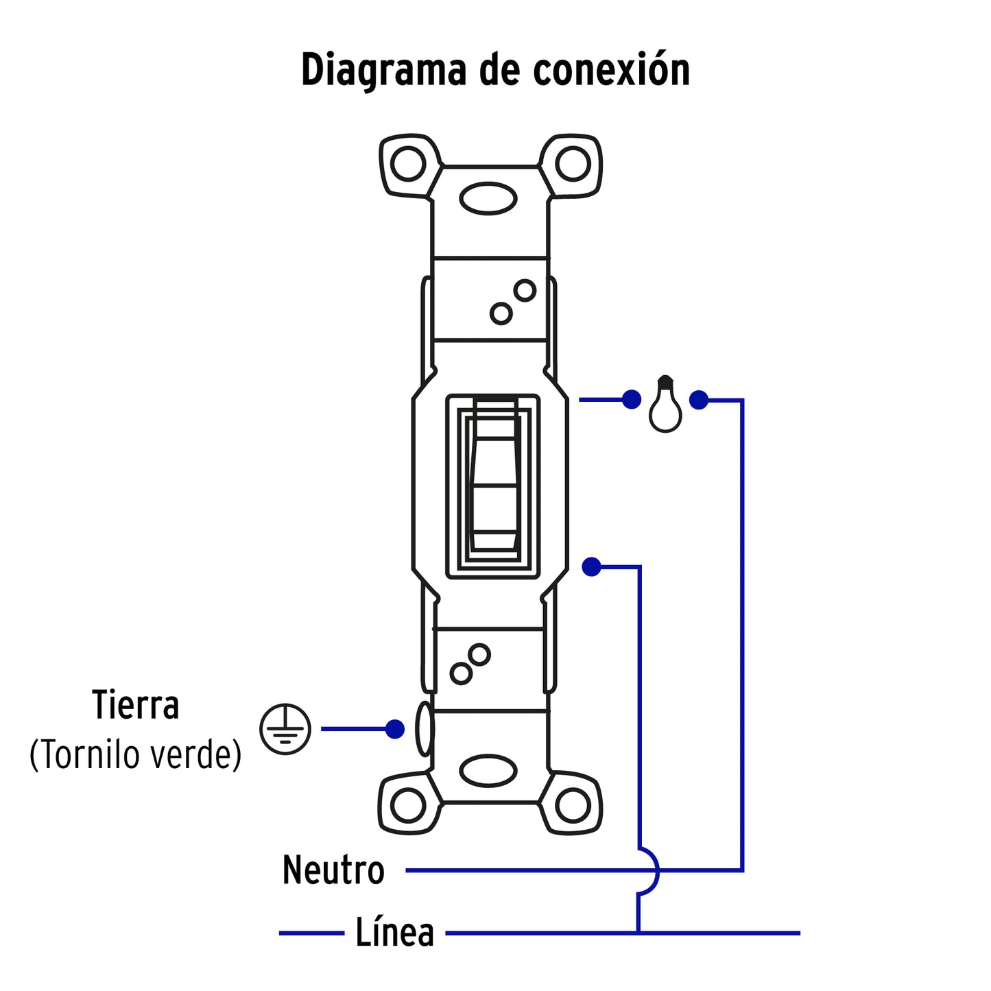PLACA ARMADA INTERRUPTOR, STANDARD 45952 *
