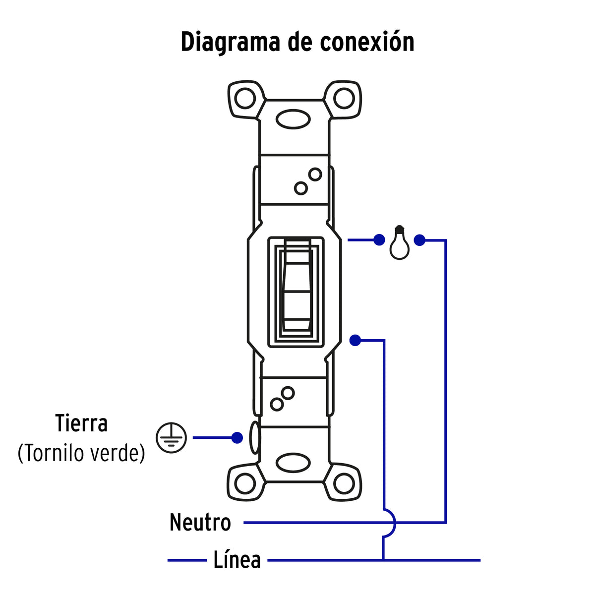 PLACA ARMADA INTERRUPTOR, STANDARD 45952 *