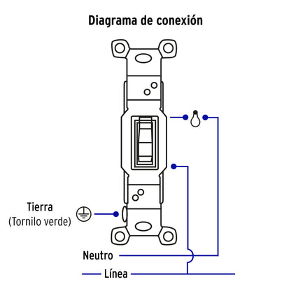 PLACA ARMADA INTERRUPTOR, STANDARD 45952 *