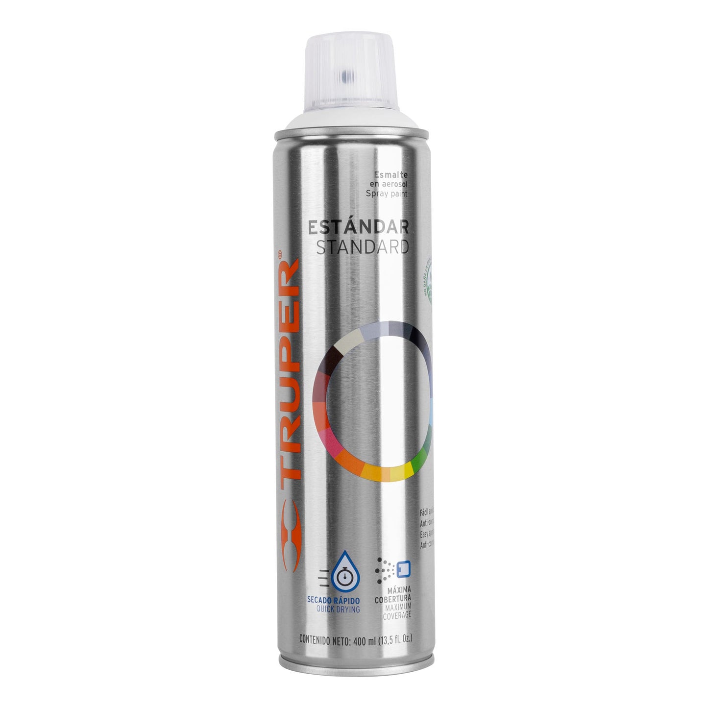 PINTURA EN AEROSOL, BLANCO MATE, BOTO ESBELTO, 400 ML 19034 *