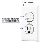 PLACA ARMADA INTERRUPTOR-CONTACTO, STAND 45950 *