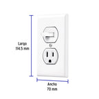 PLACA ARMADA INTERRUPTOR-CONTACTO, STAND 45950 *