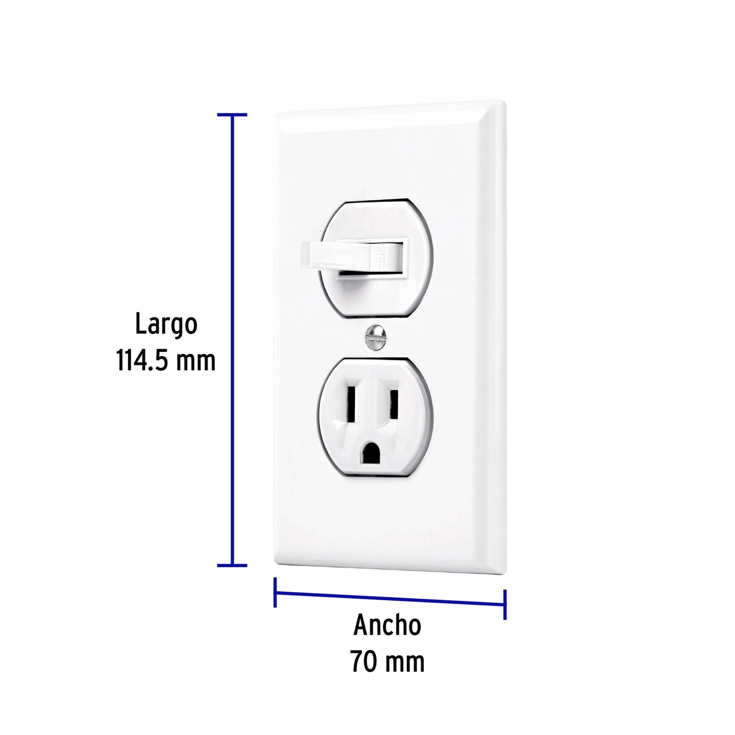PLACA ARMADA INTERRUPTOR-CONTACTO, STAND 45950 *