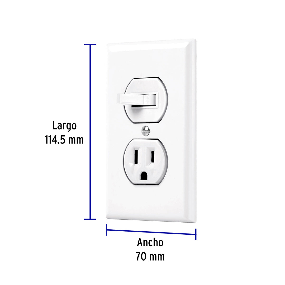 PLACA ARMADA INTERRUPTOR-CONTACTO, STAND 45950 *