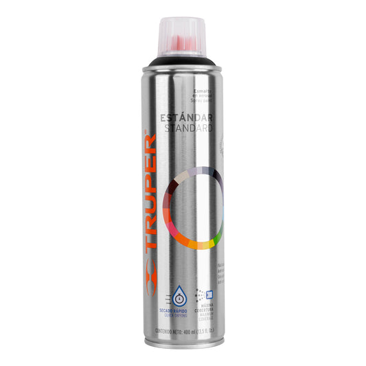 PINTURA EN AEROSOL, NEGRO SANTÌN, 400ML 19054 *
