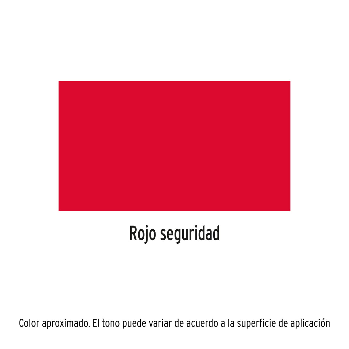 Pintura aerosol rojo seguridad, bote esbelto 400 ml, TRUPER
