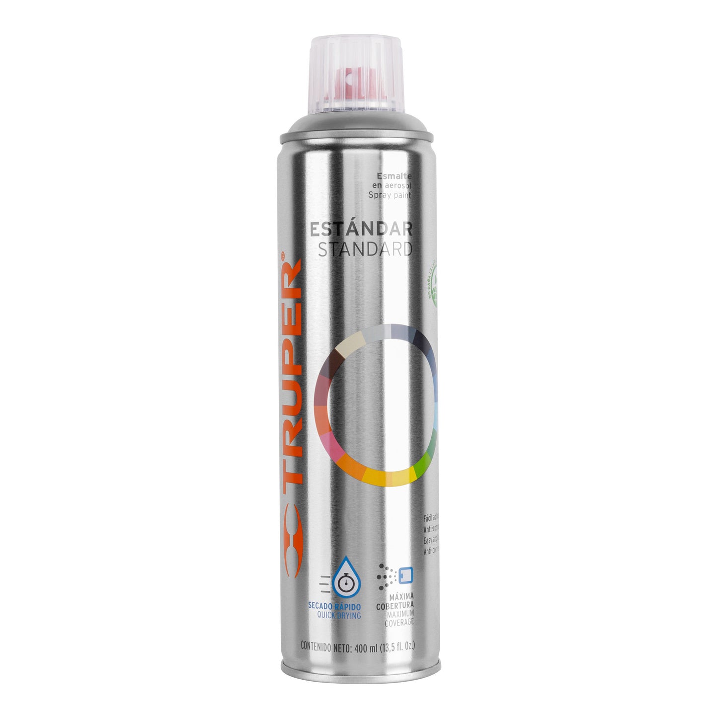PINTURA EN AEROSOL, TRANSPARENTE BRILLANTE, BOTE ESBELTO, 400ML 19036 *
