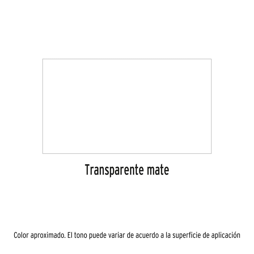 PINTURA EN AEROSOL, TRANSPARENTE MATE, BOTE ESBELTO, 400 ML 12731 *