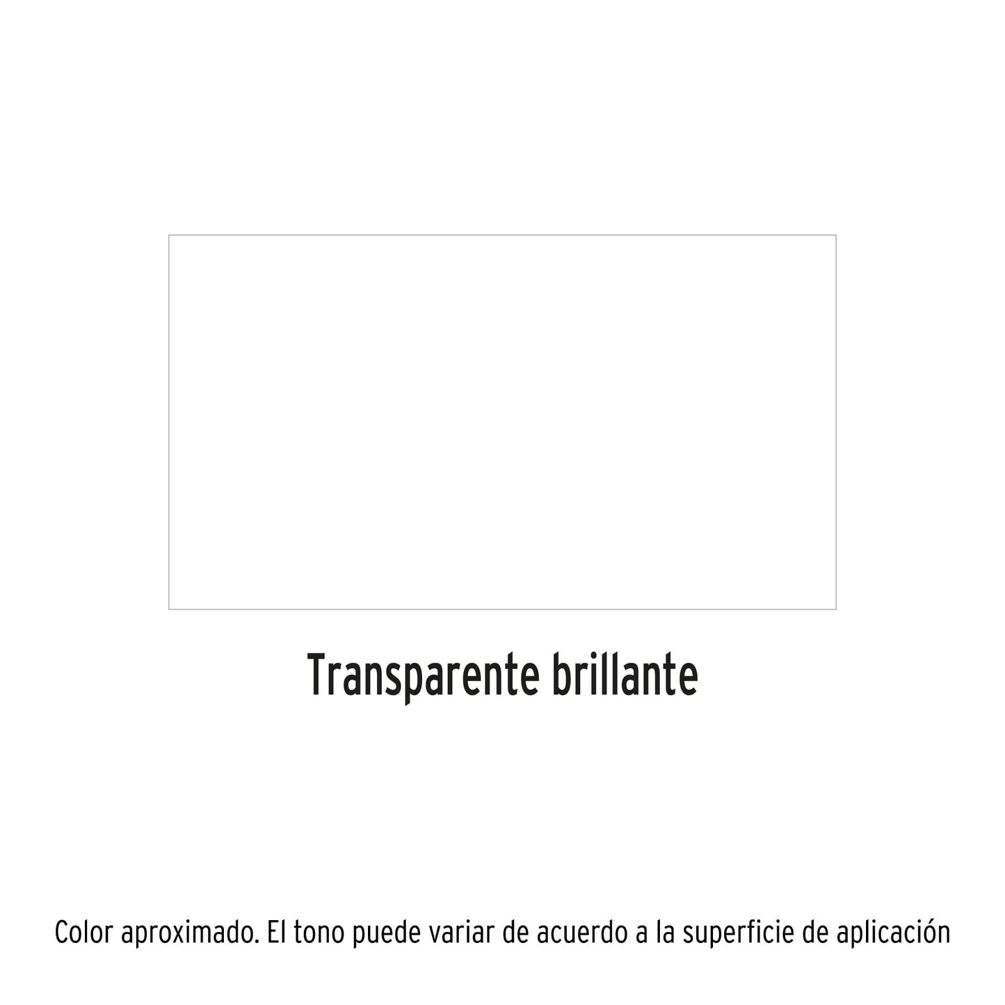 PINTURA EN AEROSOL, TRANSPARENTE BRILLANTE, BOTE ESBELTO, 400ML 19036 *