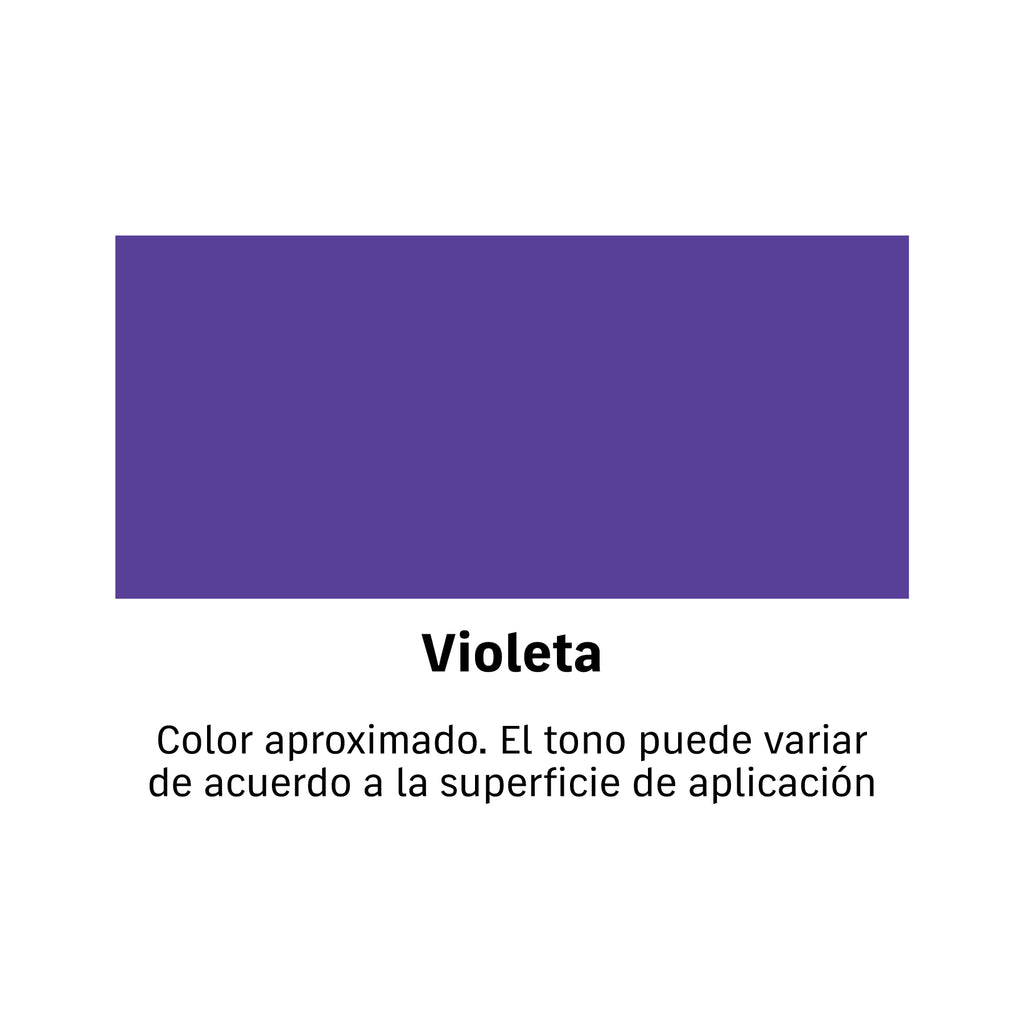 Pintura aerosol violeta, bote esbelto 400 ml, TRUPER
