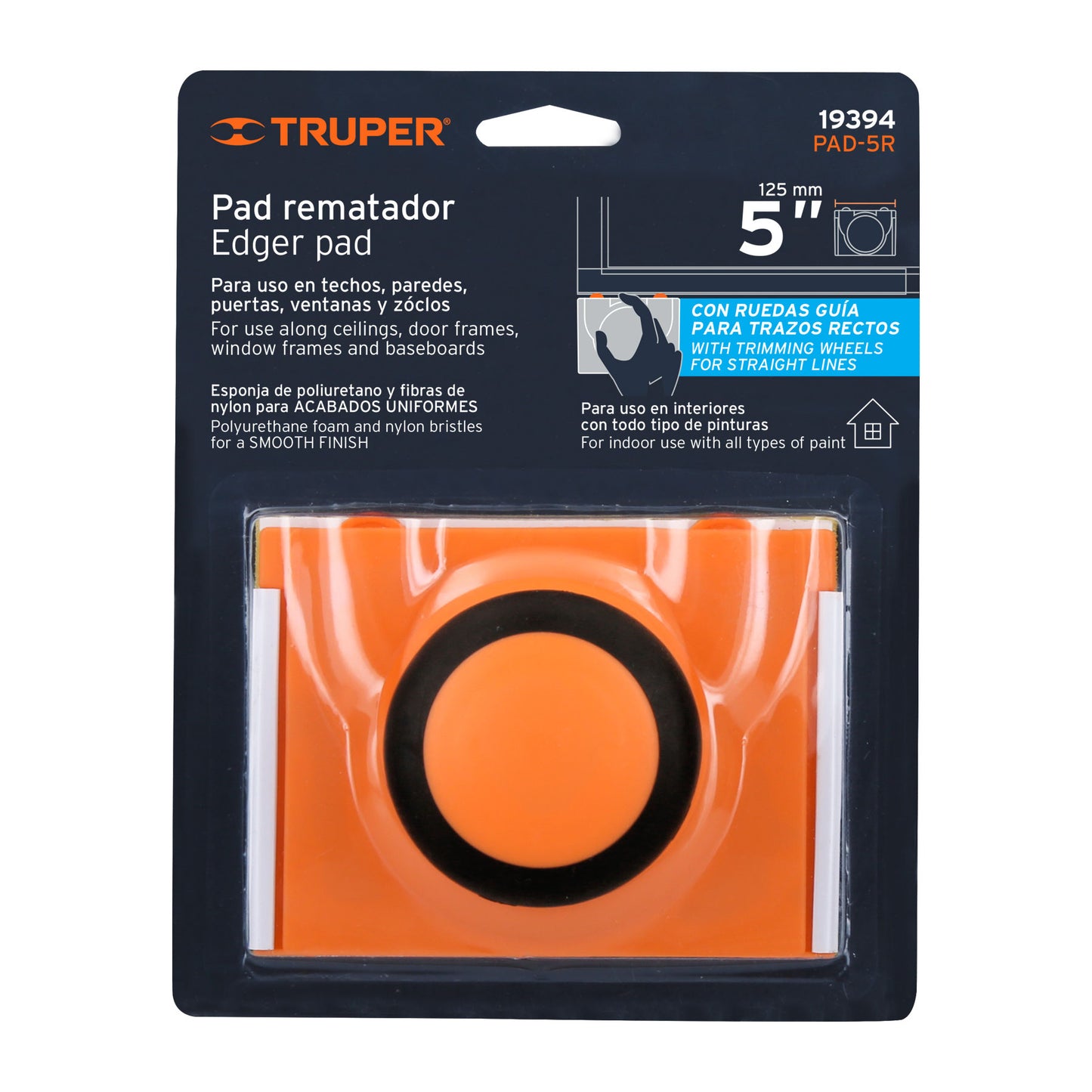 PAD REMATADOR 5'', TRUPER 19394 P