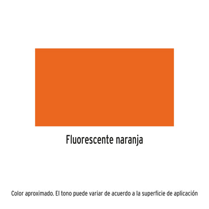 PINTURA EN AEROSOL, NARANJA NEÓN, BOTE ESBELTO, 400 ML 19072 *