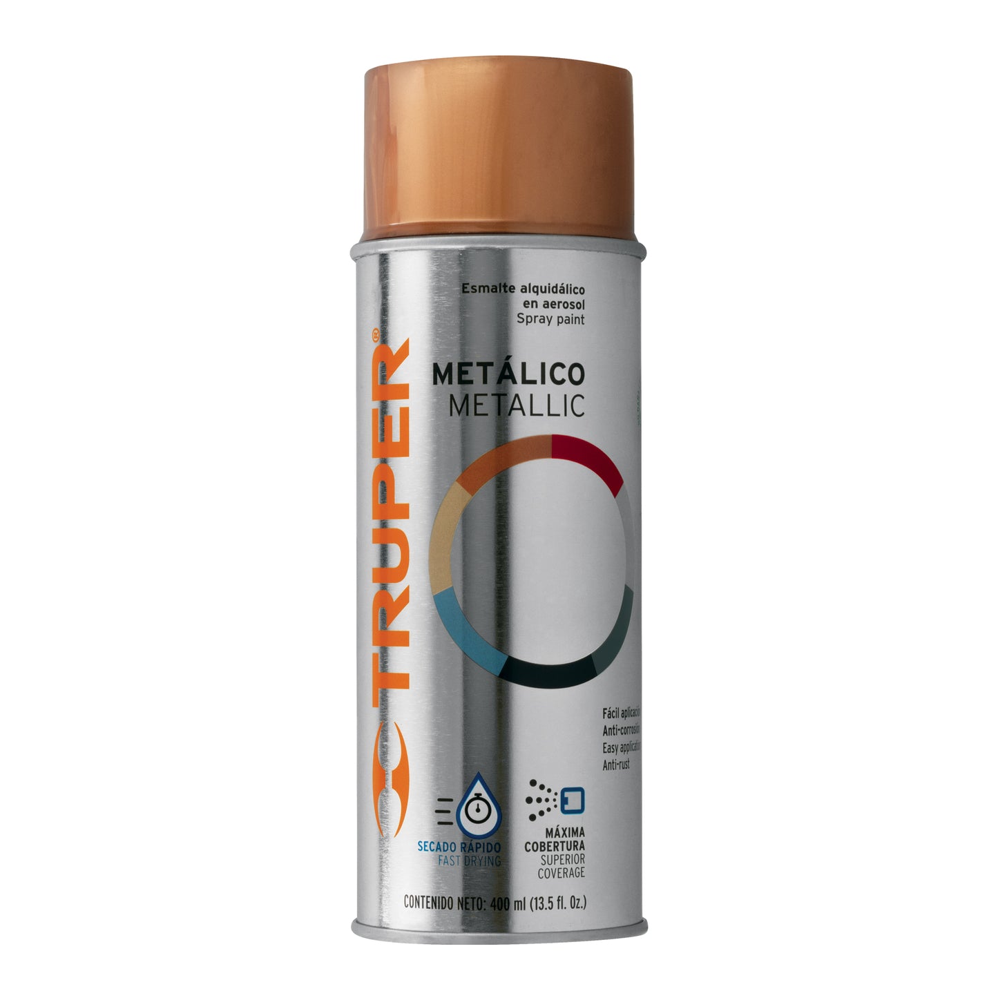PINTURA EN AERSOL, COBRE METÀLICO, BOTE TRADICIONAL, 400 ML 102846 P