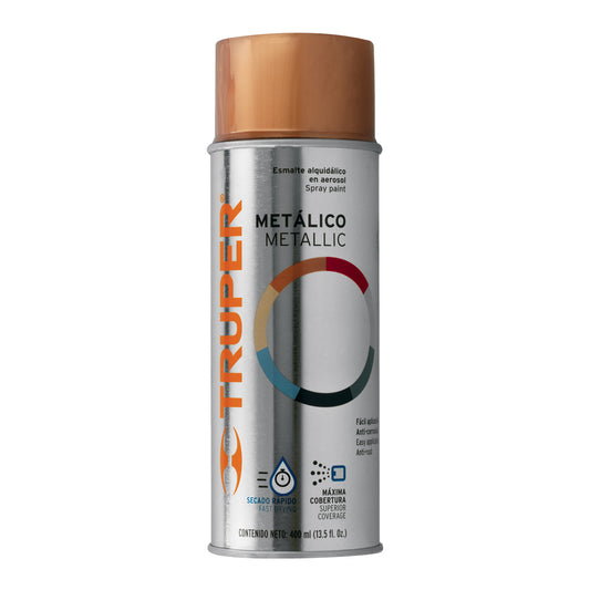 PINTURA EN AERSOL, COBRE METÀLICO, BOTE TRADICIONAL, 400 ML 102846 P