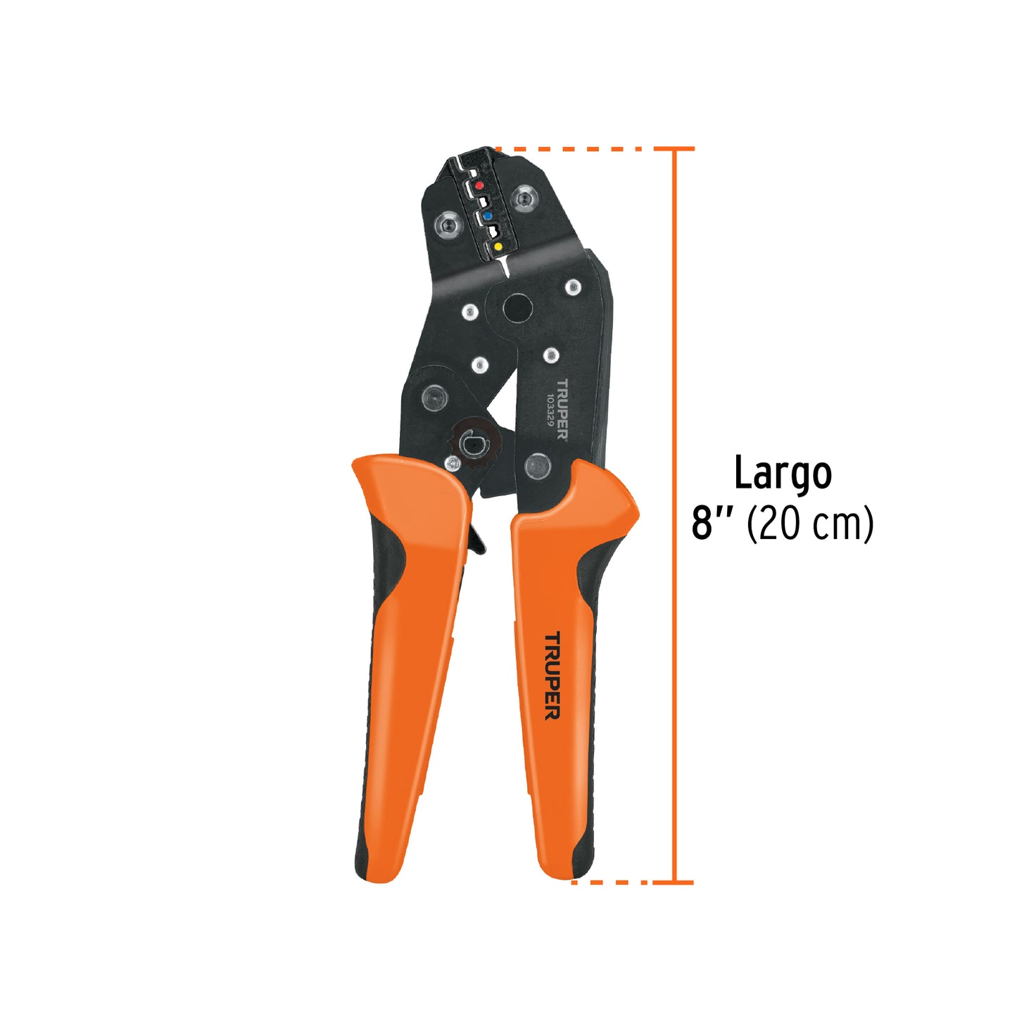 PINZA DE CRIMPADO PARA TERMINALES, TRUPER 103329 P
