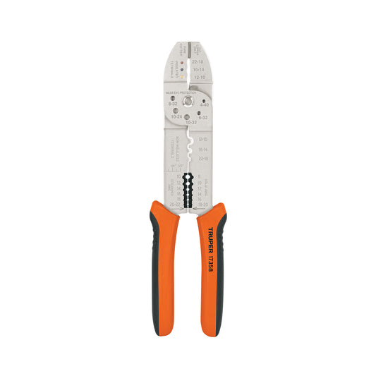 PINZA 10'' PELA CABLES, 20 A 10 AWG, TRUPER 17358 P