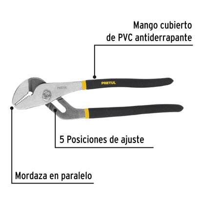 PINZA DE EXTENSÌON 10'' MANGO DE PVC, PRETUL 28162 *