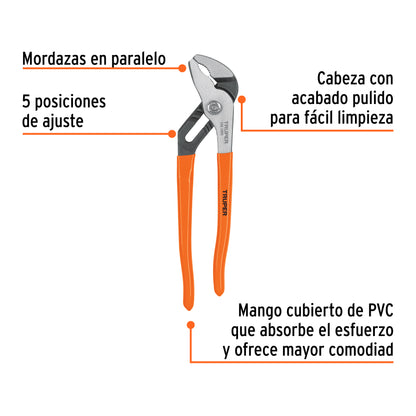 PINZA DE EXTENSIÓN 10', MANGO DE VINIL 17351 *