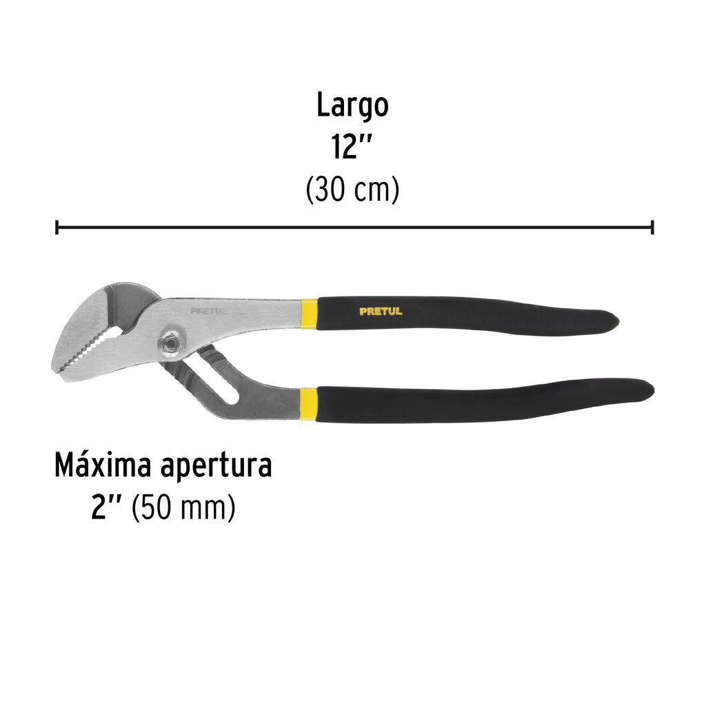 PINZA DE EXTENSIÒN 12'' MANGO DE PVC, PRETUL 28163 *