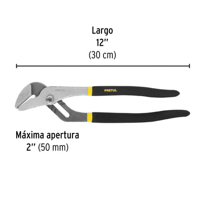 PINZA DE EXTENSIÒN 12'' MANGO DE PVC, PRETUL 28163 *