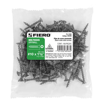 Cargar imagen en el visor de la galería, BOLSA CON 100 PIJAS MULTIUSOS #10 X 1 1/2&quot; FIERO 44349 *
