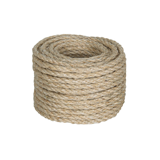 PIOLA SISAL 6 MM X 15 M NATURAL, FIERO 45655 *