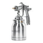 PISTOLA P/PINTAR SUCCIÒN HVLP VASO ALUMINIO, 1.4 MM, TRUPER 14084 P
