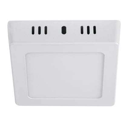 LUMINARIO LED TIPO PLAFÓN 6W, CUADRADO, LUZ DE DÍA, BLANCO 47442 N