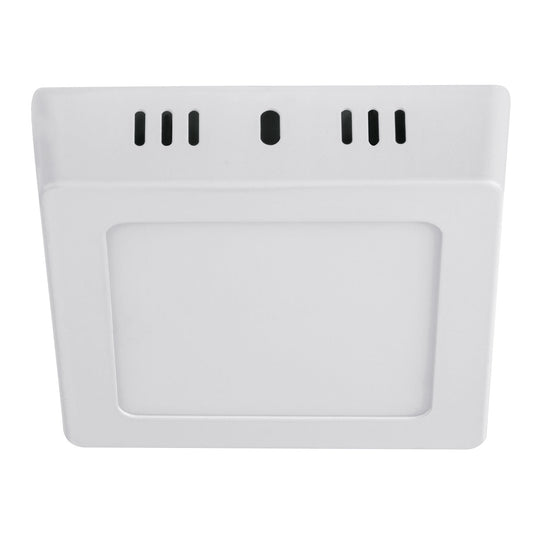LUMINARIO LED TIPO PLAFÓN 6W, CUADRADO, LUZ DE DÍA, BLANCO 47442 N