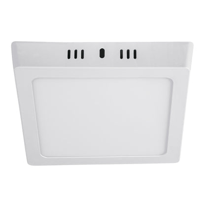 LUMINARIO LED TIPO PLAFÓN 12W, CUADRADO, LUZ DE DÍA, BLANCO 47443 *