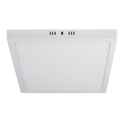 LUMINARIO LED TIPO PLAFÓN 24W, CUADRADO, LUZ DE DÍA, BLANCO 47445 *