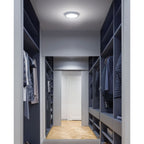 LUMINARIO LED TIPO PLAFÓN 24W, REDONDO, LUZ DE DÌA GRIS 47349 *