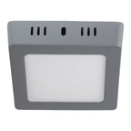 LUMINARIO LED TIPO PLAFÓN 6W, CUADRADO, LUZ DE DÍA, GRIS 47446