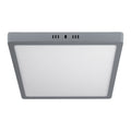 LUMINARIO LED TIPO PLAFÓN 24 W, CUADRADO, LUZ DE DÌA, GRIS 47449 *