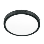 LUMINARIO LED 24W, REDONDO, LUZ DE DIA, NEGRO 47398 *