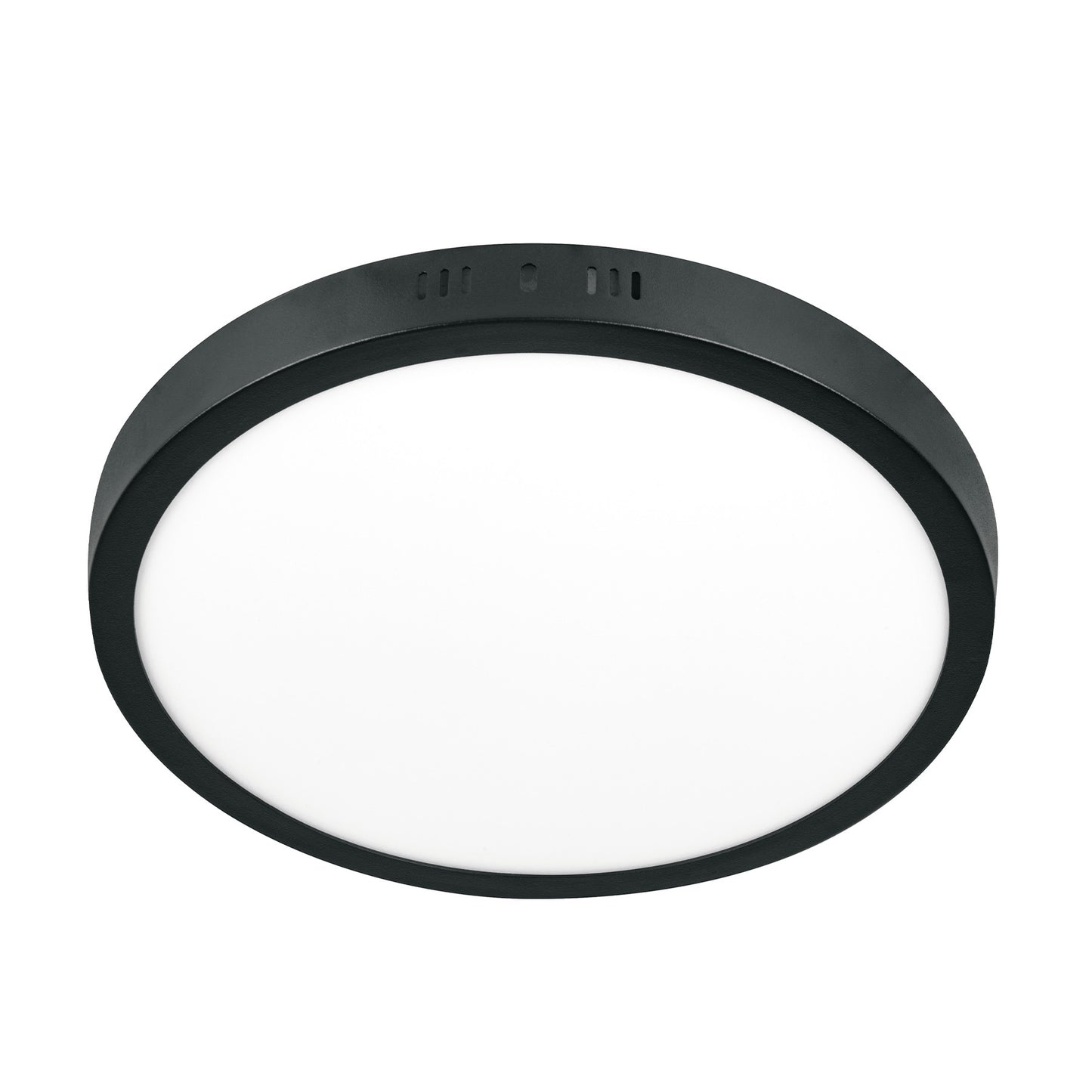 LUMINARIO LED 24W, REDONDO, LUZ DE DIA, NEGRO 47398 *