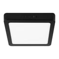 LUMINARIO LED TIPO PLAFÓN 18W, CUADRADO, LUZ DE DÍA, NEGRO 47417 *