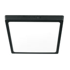 LUMINARIO LED TIPO PLAFÓN 24W, CUADRADO, LUZ DE DÍA, NEGRO 47418 *