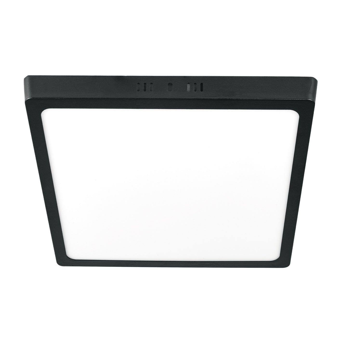 LUMINARIO LED TIPO PLAFÓN 24W, CUADRADO, LUZ DE DÍA, NEGRO 47418 *