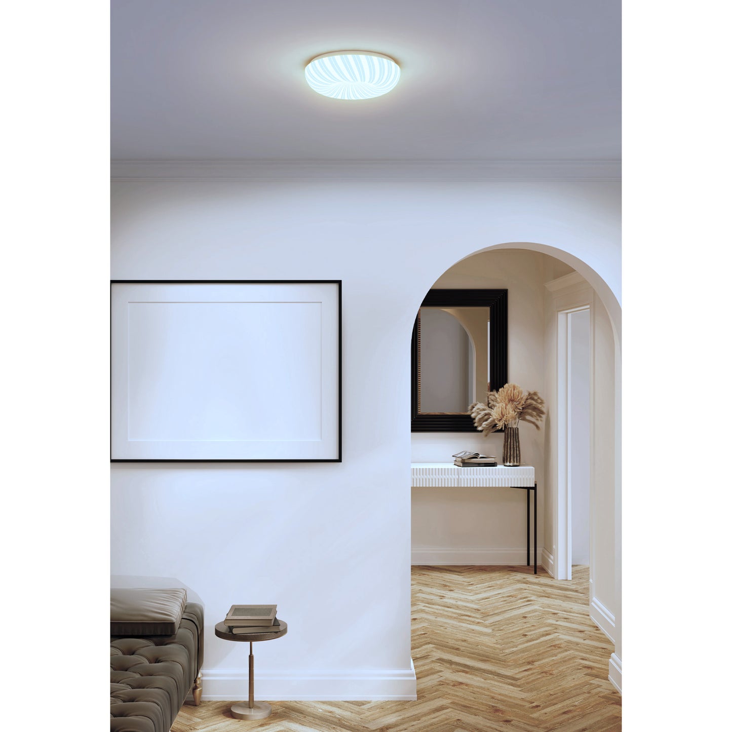 LUMINARIO DECORATIVO DE LED TIPO PLAFON 18W 46017 N