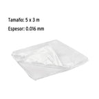 PLASTIPROTECTOR 5 X 3M, USO LIGERO, TRUPER 11109 *