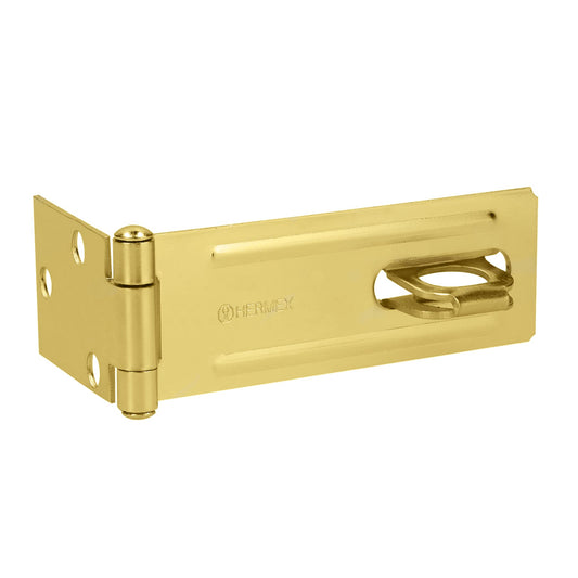 PORTACANDADO DE ACERO LATONADO 4-1/2'', HERMEX 43745 P
