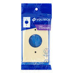 PLACA DE ABS P/CONTACTO,STANDARD, MARFIL 46412 P