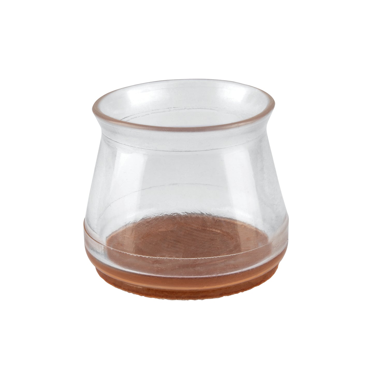 CAJA CON 24 PROTECTORES PARA PATAS DE SILLA, TRANSPARENTE 49846 *