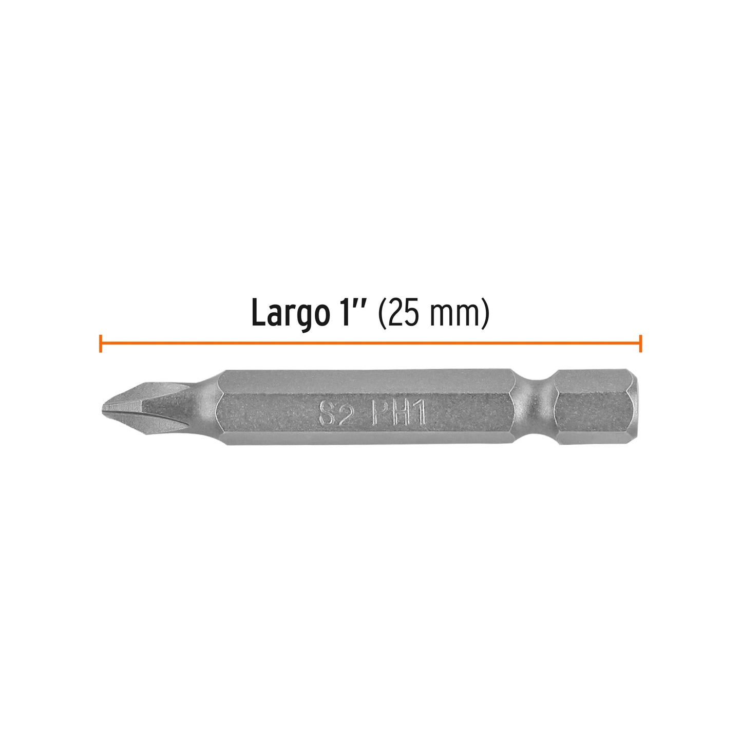 ESTUCHE CON 5 PUNTAS DE CRUZ PH1 LARGO 2", TRUPER EXPERT 12146 *