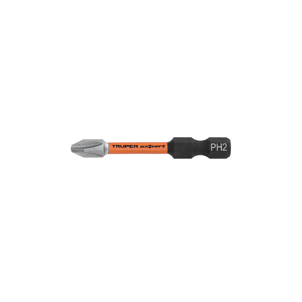 ESTUCHE CON 50 PUNTAS DE CRUZ PH2 DE IMPACTO LARGO 2