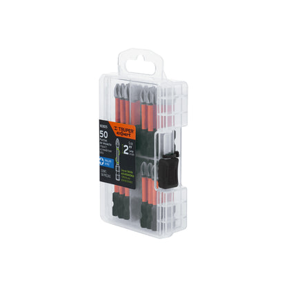 ESTUCHE CON 50 PUNTAS DE CRUZ IMPACTO LARGO 2" 103025 *